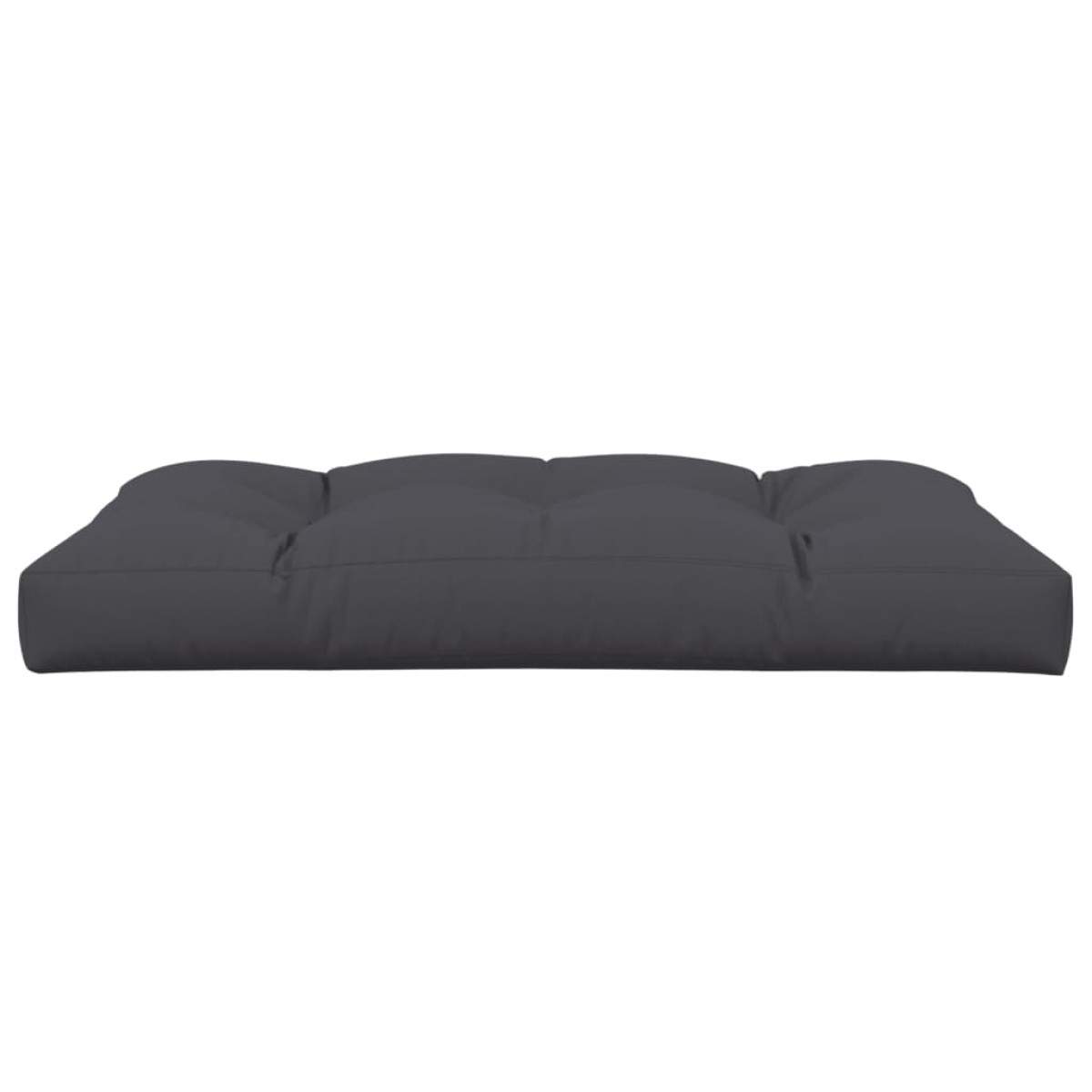vidaXL Μαξιλάρι Παλέτας Ανθρακί 120 x 80 x 12 εκ. Υφασμάτινο