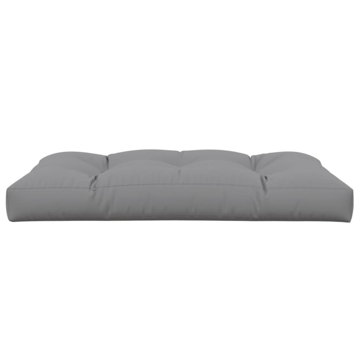 vidaXL Μαξιλάρι Παλέτας Γκρι 120 x 80 x 12 εκ. Υφασμάτινο