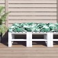 vidaXL Μαξιλάρι Παλέτας Πράσινο 120 x 80 x 12 εκ. Υφασμάτινο