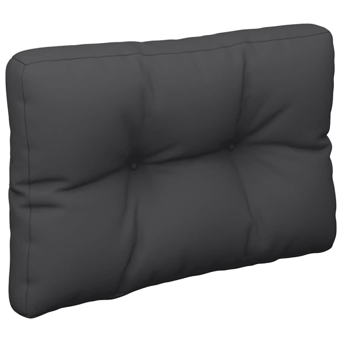 vidaXL Μαξιλάρι Παλέτας Μαύρο 50 x 40 x 12 εκ. Υφασμάτινο