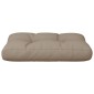 vidaXL Μαξιλάρι Παλέτας Taupe 50 x 40 x 12 εκ. Υφασμάτινο