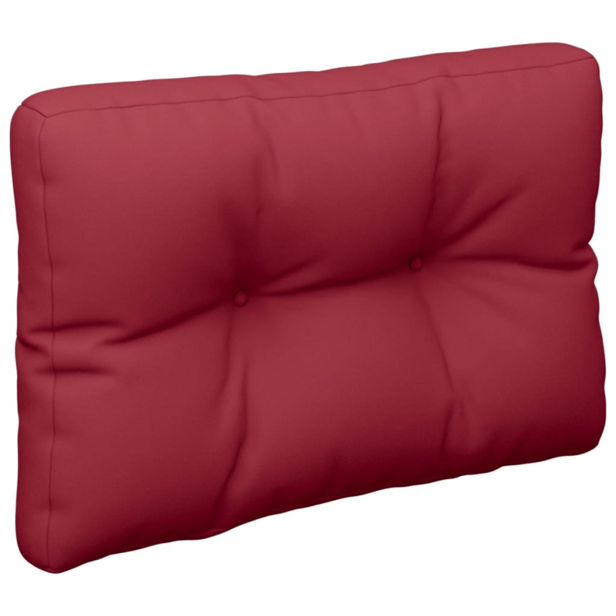 vidaXL Μαξιλάρι Παλέτας Μπορντό 50 x 40 x 12 εκ. από Ύφασμα