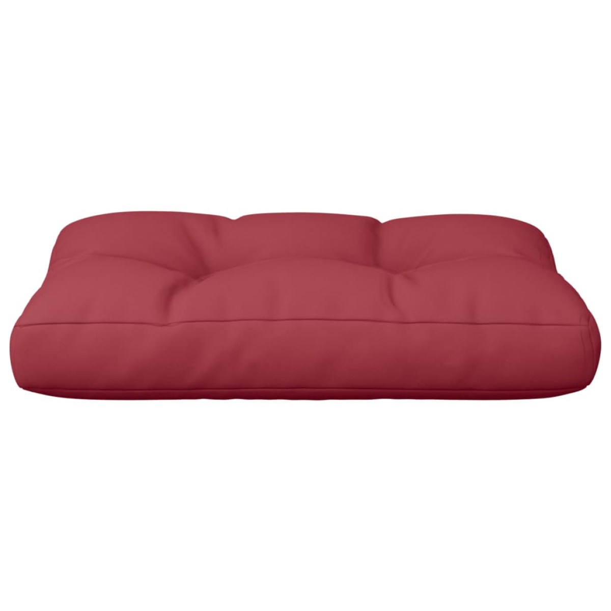 vidaXL Μαξιλάρι Παλέτας Μπορντό 50 x 40 x 12 εκ. από Ύφασμα