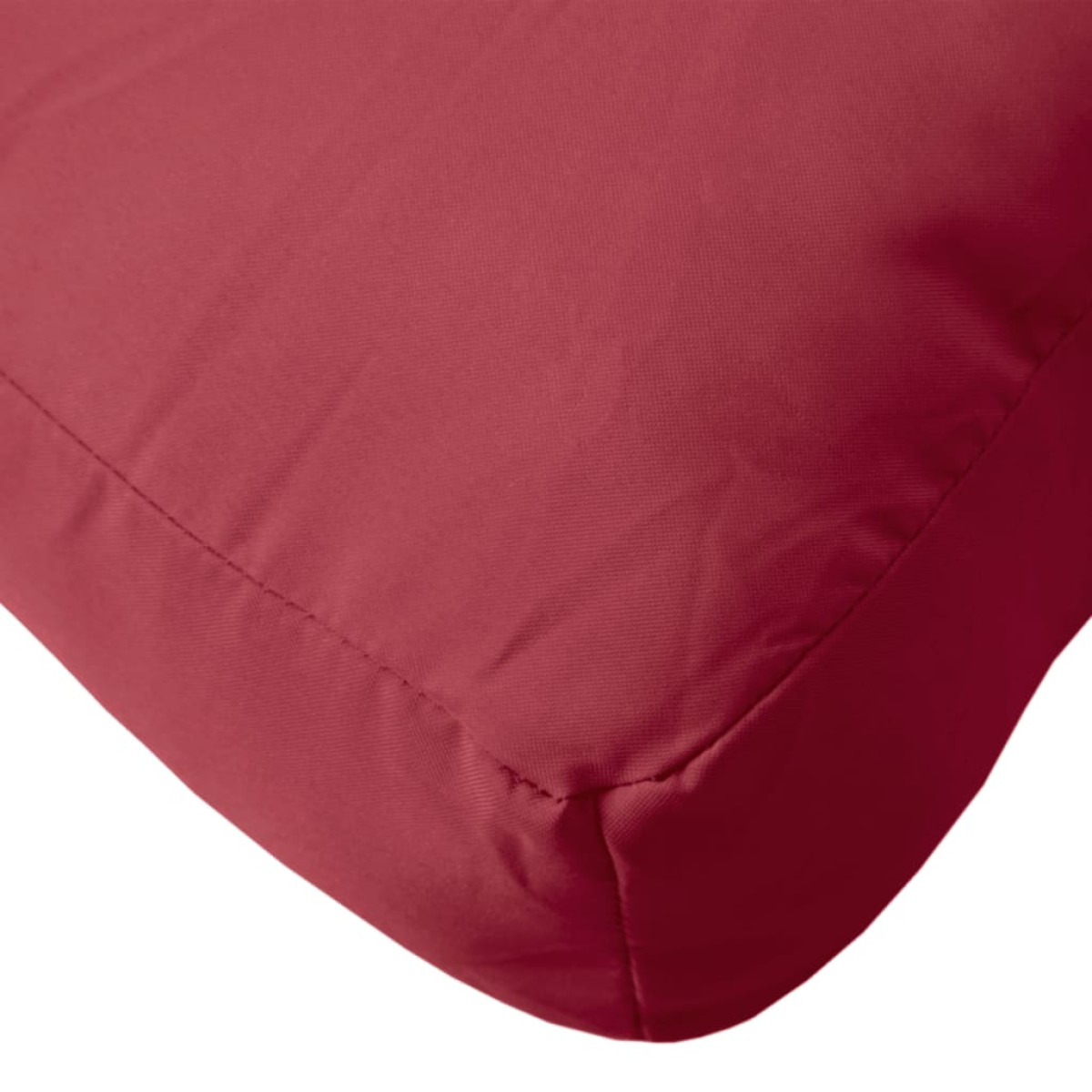 vidaXL Μαξιλάρι Παλέτας Μπορντό 50 x 40 x 12 εκ. από Ύφασμα