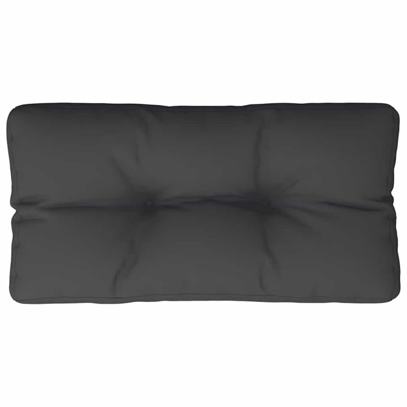 vidaXL Μαξιλάρι Παλέτας Μαύρο 80 x 40 x 12 εκ. Υφασμάτινο