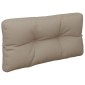 vidaXL Μαξιλάρι Παλέτας Taupe 80 x 40 x 12 εκ. Υφασμάτινο