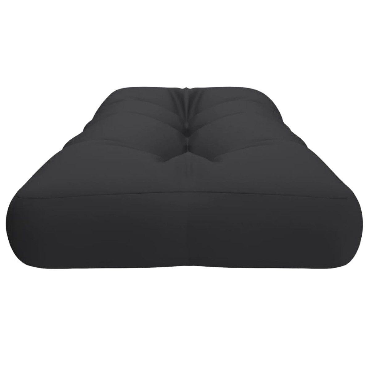 vidaXL Μαξιλάρι Παλέτας Μαύρο 120 x 40 x 12 εκ. Υφασμάτινο
