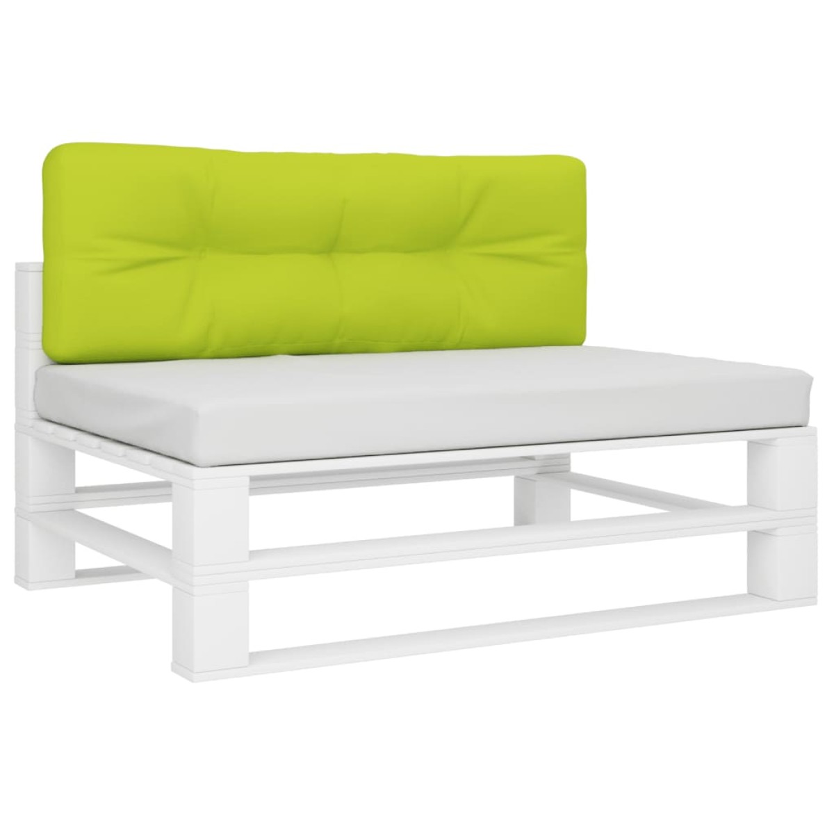 vidaXL Μαξιλάρι Παλέτας Αν. Πράσινο 120 x 40 x 12 εκ. Υφασμάτινο
