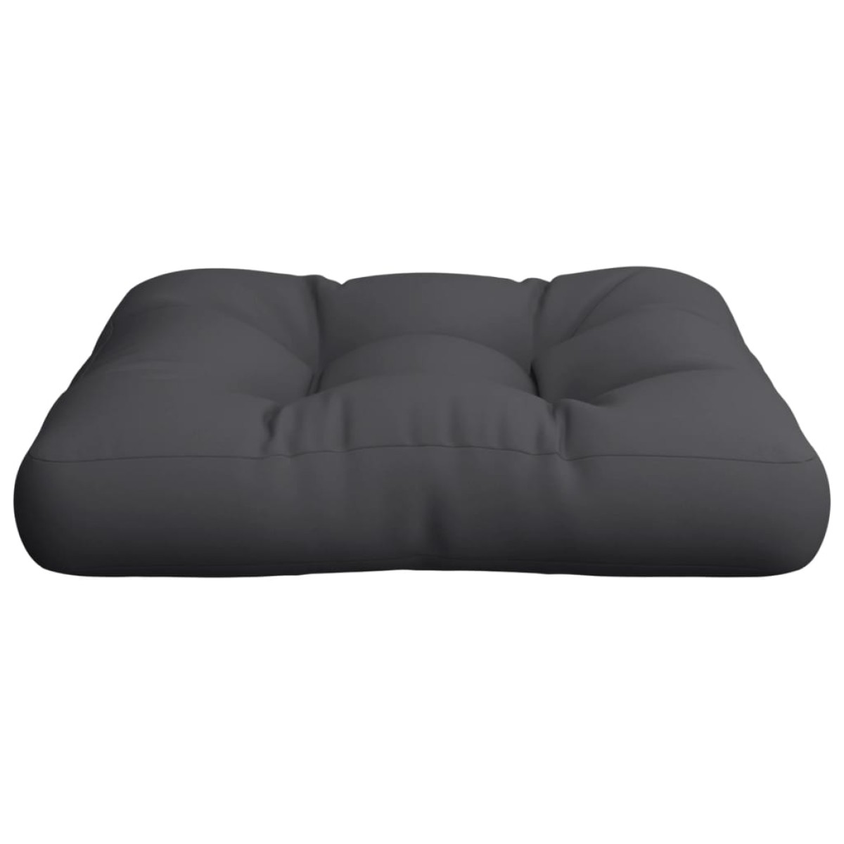 vidaXL Μαξιλάρι Παλέτας Μαύρο 58 x 58 x 10 εκ. Υφασμάτινο