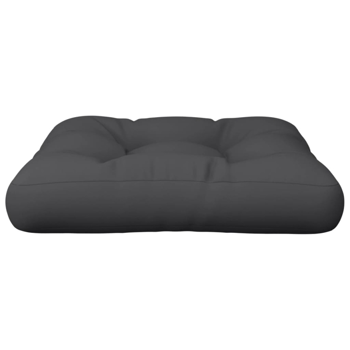 vidaXL Μαξιλάρι Παλέτας Μαύρο 58 x 58 x 10 εκ. Υφασμάτινο
