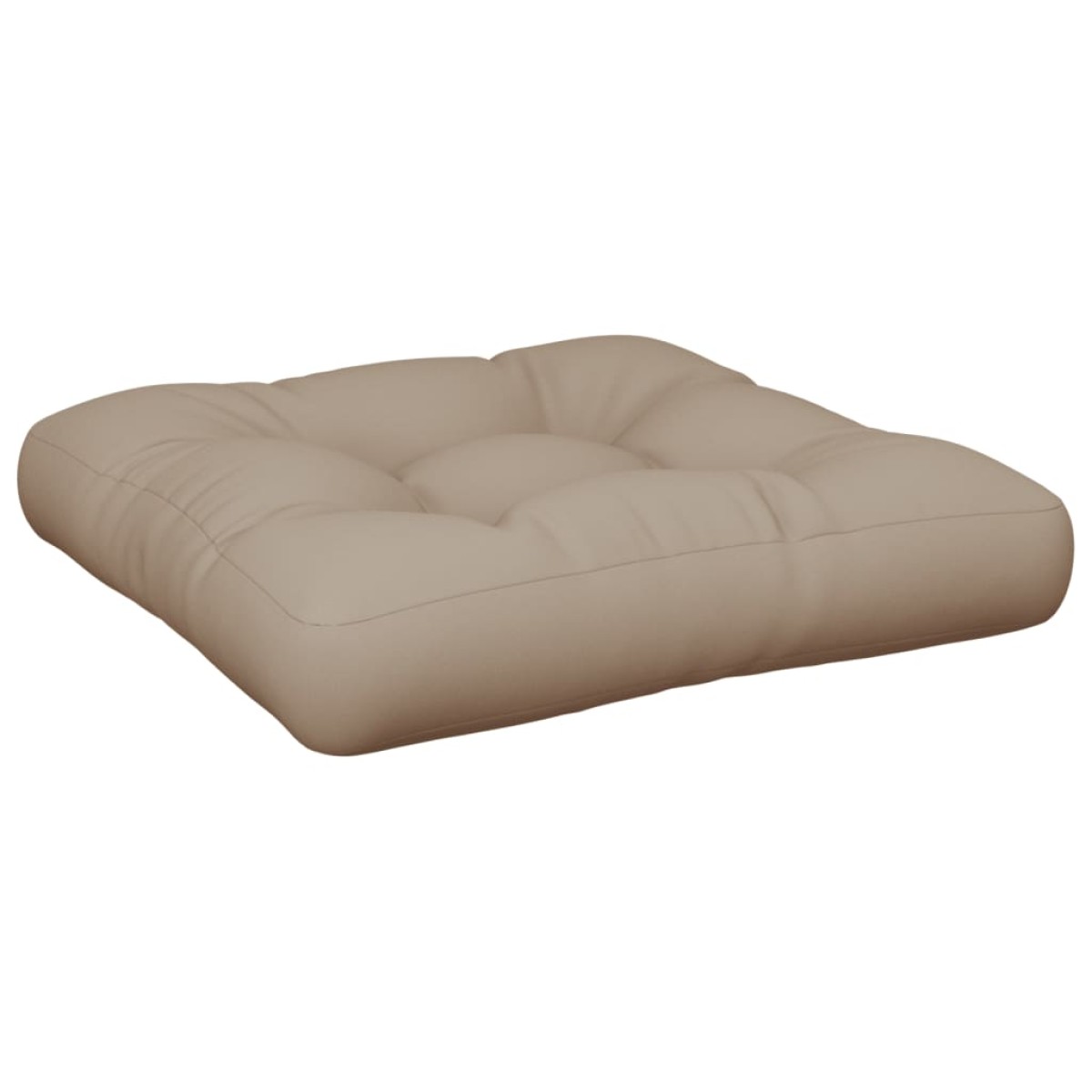 vidaXL Μαξιλάρι Παλέτας Taupe 58 x 58 x 10 εκ. Υφασμάτινο