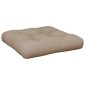 vidaXL Μαξιλάρι Παλέτας Taupe 58 x 58 x 10 εκ. Υφασμάτινο