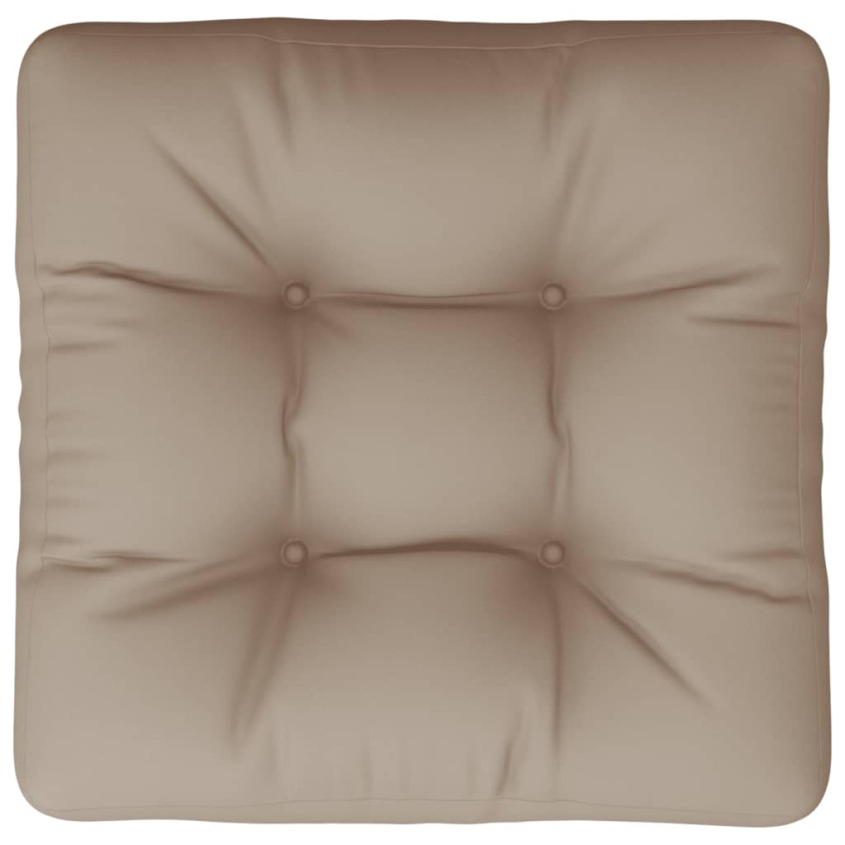 vidaXL Μαξιλάρι Παλέτας Taupe 58 x 58 x 10 εκ. Υφασμάτινο