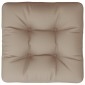 vidaXL Μαξιλάρι Παλέτας Taupe 58 x 58 x 10 εκ. Υφασμάτινο