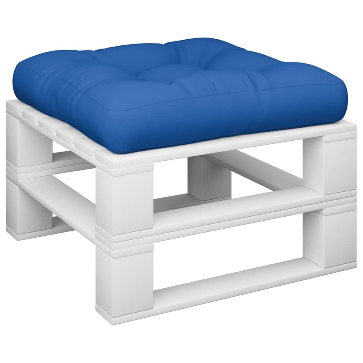 vidaXL Μαξιλάρι Παλέτας Μπλε 58 x 58 x 10 εκ. Υφασμάτινο