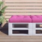 vidaXL Μαξιλάρι Παλέτας Ροζ 58 x 58 x 10 εκ. από Ύφασμα Oxford