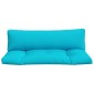 vidaXL Μαξιλάρια Παλέτας 2 τεμ. Τιρκουάζ από Ύφασμα Oxford