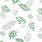 vidaXL Μαξιλάρι Πάγκου Κήπου Σχέδιο Φύλλων 100x50x3 εκ. Ύφασμα Oxford