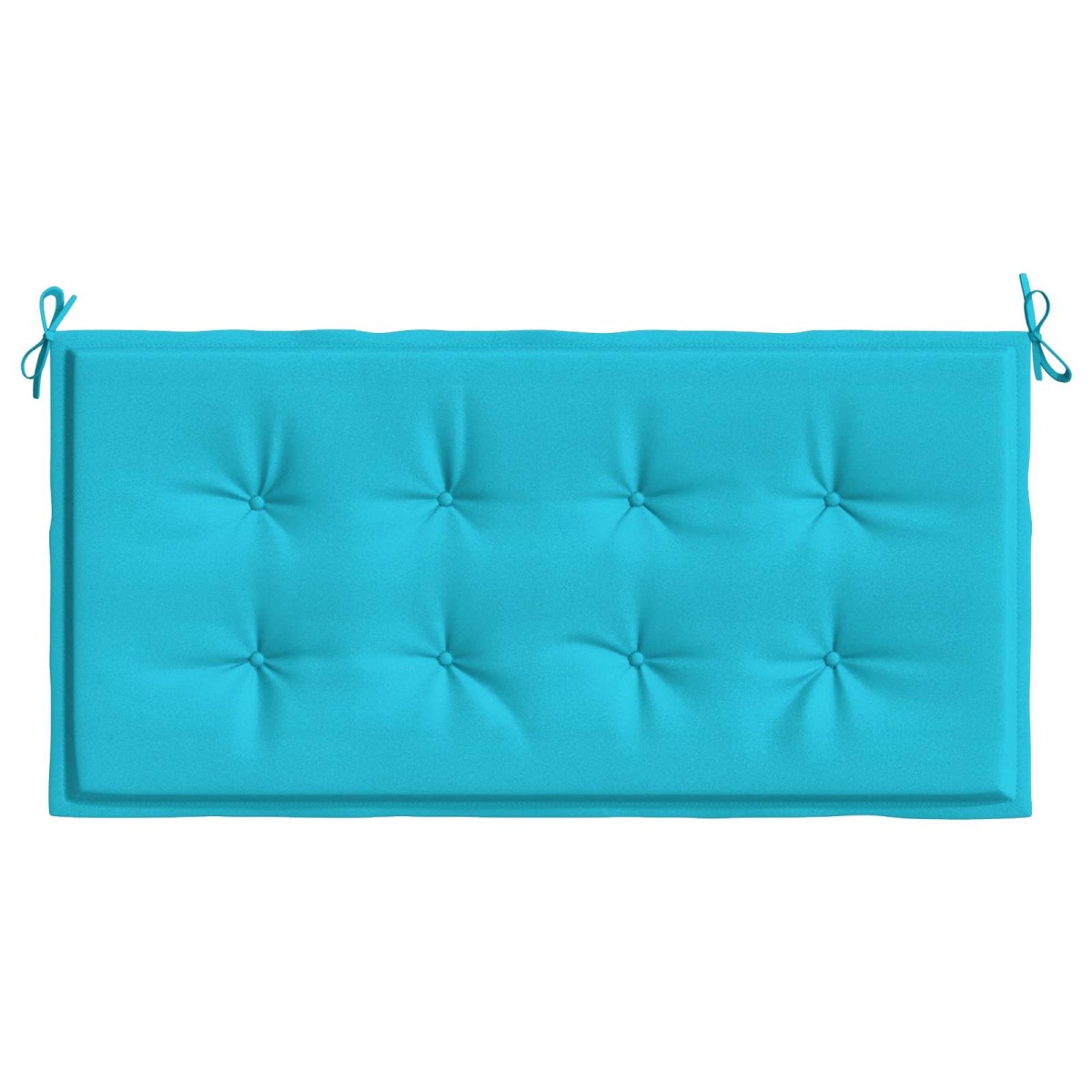 vidaXL Pad για Παγκάκι Ύφασμα Όξφορντ Τιρκουάζ 120 x 50 x 3 cm