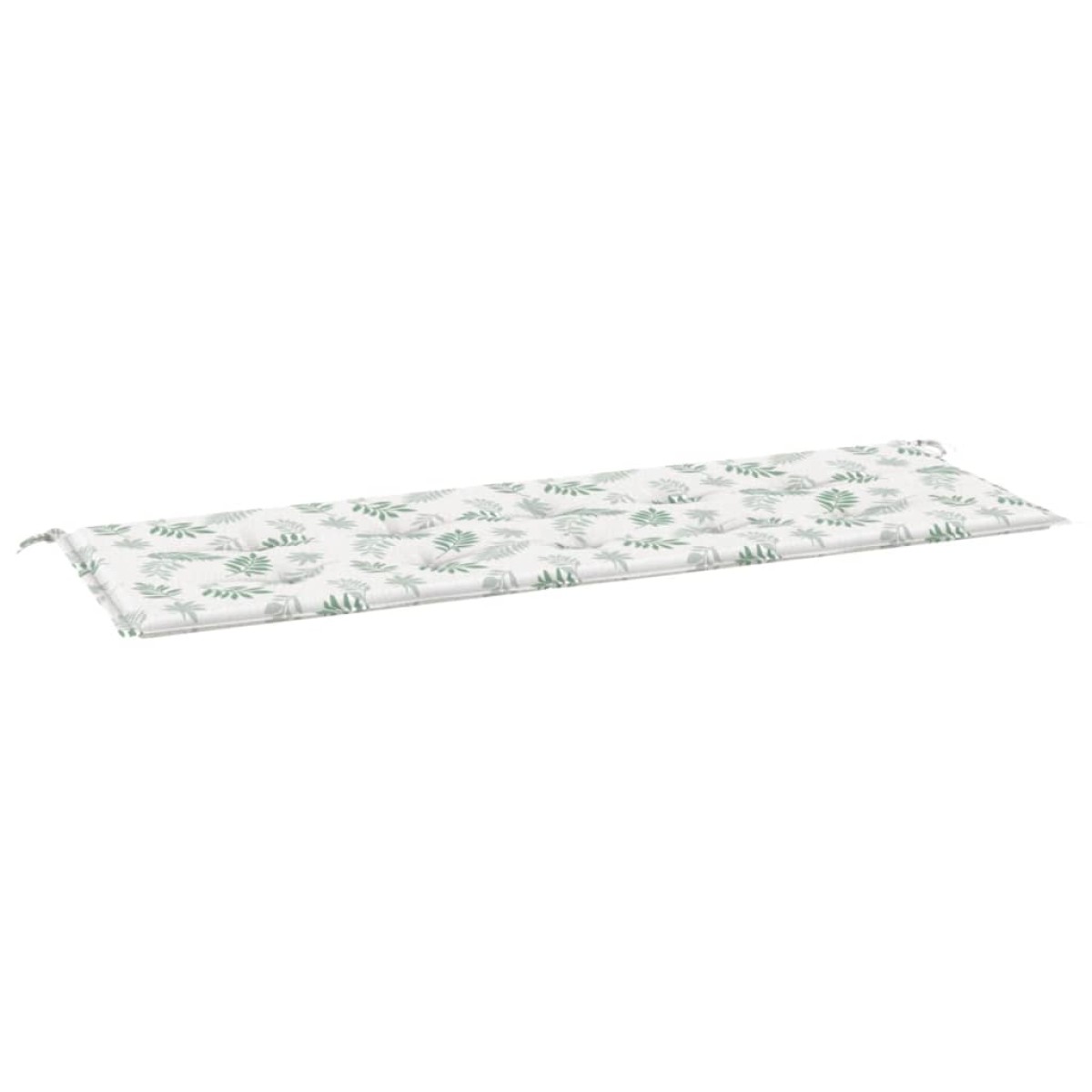 vidaXL Μαξιλάρι Πάγκου Κήπου Σχέδιο Φύλλων 150x50x3 εκ. Ύφασμα Oxford