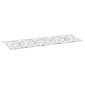 vidaXL Μαξιλάρι Πάγκου Κήπου Σχέδιο Φύλλων 150x50x3 εκ. Ύφασμα Oxford
