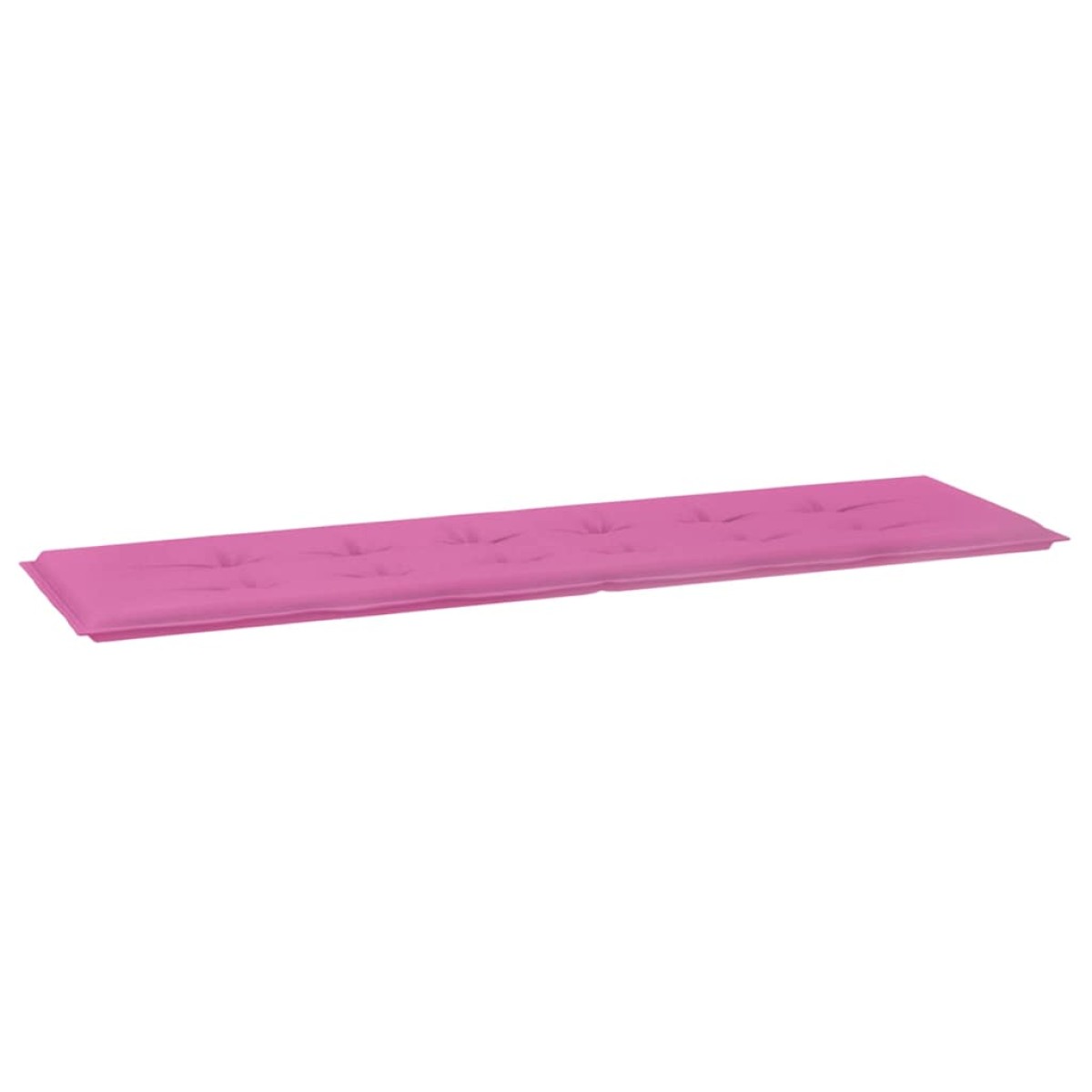 vidaXL Pad για Παγκάκι Ύφασμα Όξφορντ Ροζ 180 x 50 x 3 cm