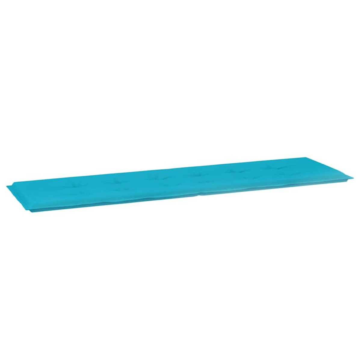 vidaXL Pad για Παγκάκι Ύφασμα Όξφορντ Τιρκουάζ 180 x 50 x 3 cm