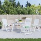 vidaXL Μαξιλάρια Καρέκλας 2 τεμ. Πολύχρωμα 40 x 40 x 7 εκ. Υφασμάτινα