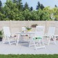 vidaXL Μαξιλάρια Καρέκλας 4 τεμ. Πολύχρωμα 40 x 40 x 7 εκ. Υφασμάτινα
