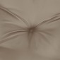 vidaXL Μαξιλάρια Παλέτας Κήπου 2 τεμ. Taupe 50x50x7 εκ. Oxford Ύφασμα