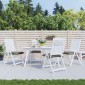 vidaXL Μαξιλάρια Παλέτας Κήπου 4 τεμ. Taupe 50x50x7 εκ. Oxford Ύφασμα