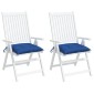 vidaXL Μαξιλάρια Παλέτας Κήπου 2 τεμ. Μπλε 50x50x7 εκ. Oxford Ύφασμα