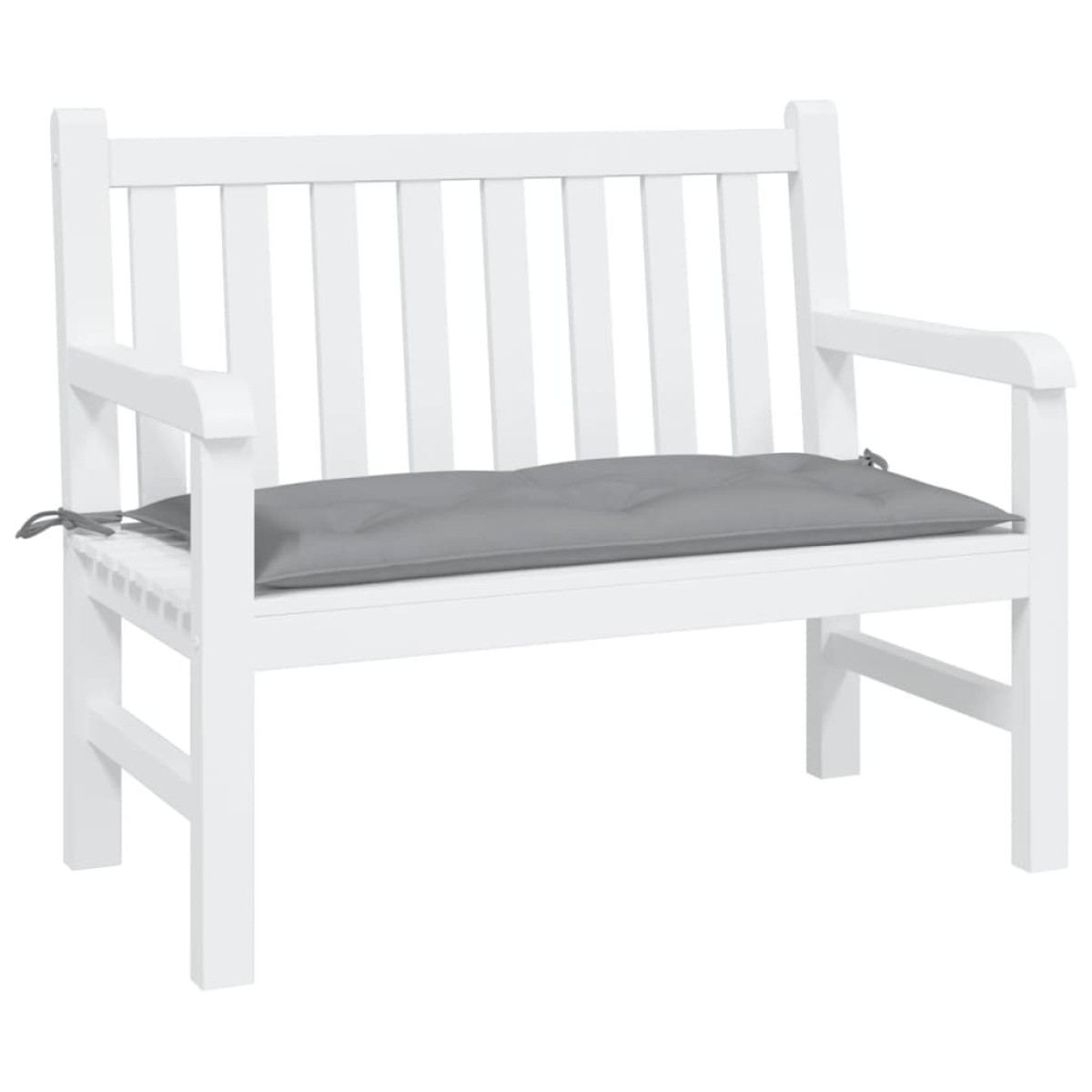 vidaXL Μαξιλάρι Πάγκου Κήπου Γκρι 100x50x7 εκ. Ύφασμα Oxford