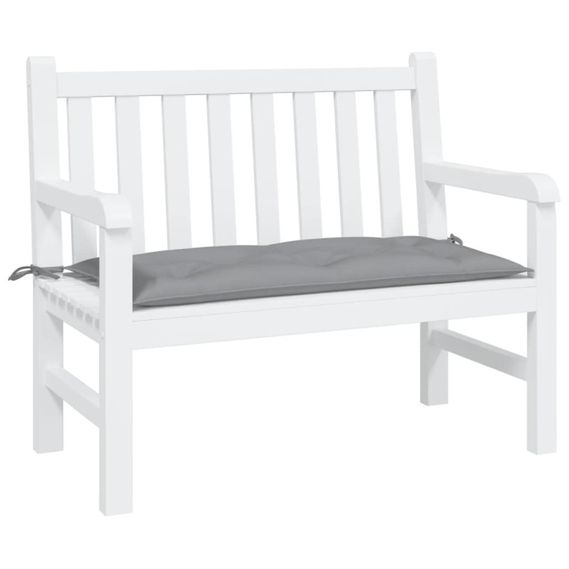 vidaXL Μαξιλάρι Πάγκου Κήπου Γκρι 100x50x7 εκ. Ύφασμα Oxford