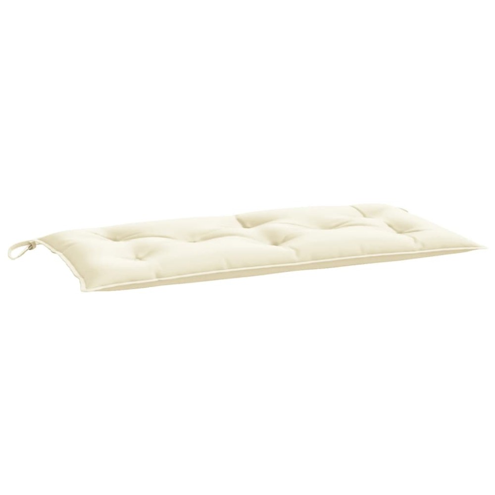 vidaXL Μαξιλάρι Πάγκου Κήπου Κρεμ 100x50x7 εκ. Ύφασμα Oxford