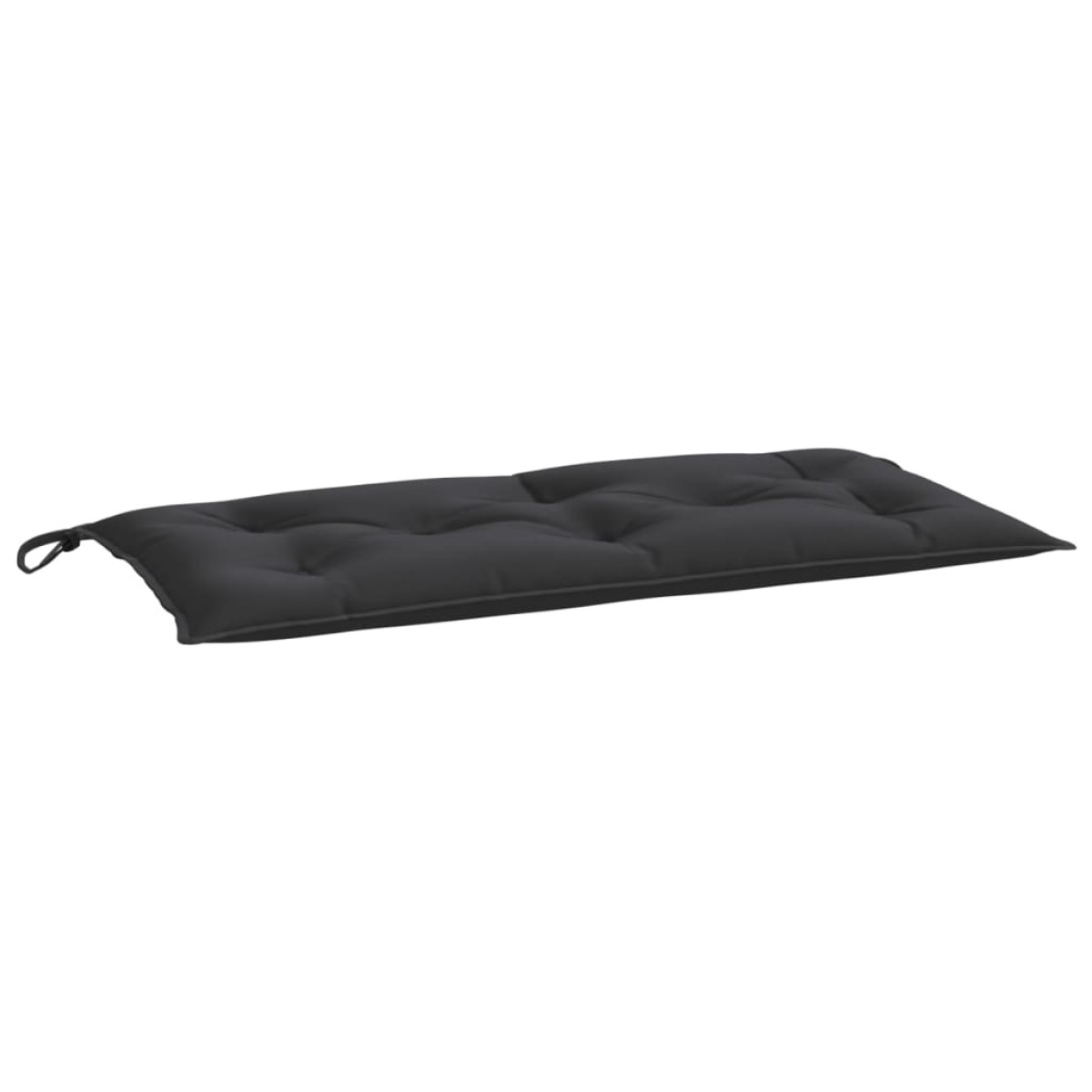 vidaXL Μαξιλάρι Πάγκου Κήπου Μαύρο 100x50x7 εκ. Ύφασμα Oxford