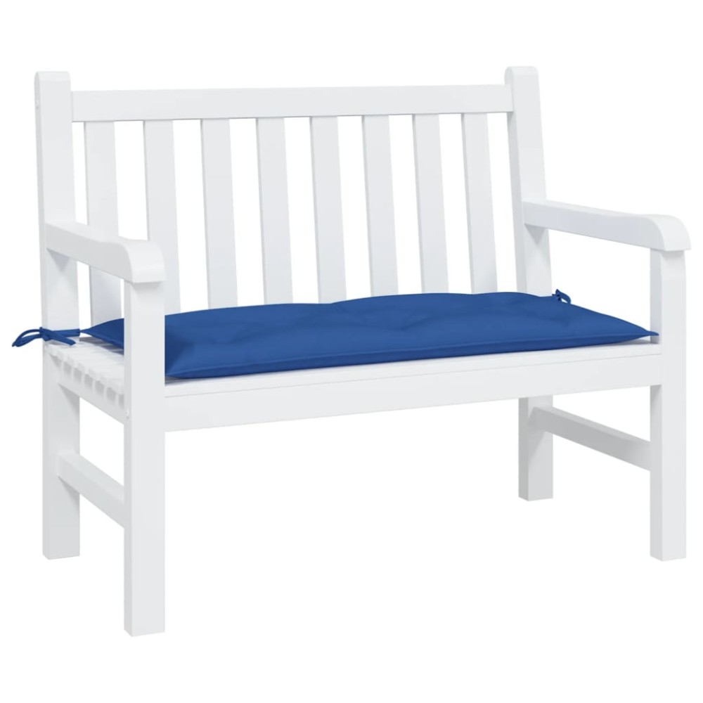 vidaXL Μαξιλάρι Πάγκου Κήπου Μπλε 100x50x7 εκ. Ύφασμα Oxford