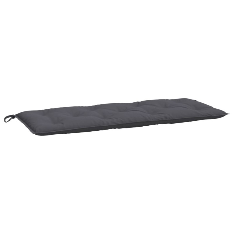 vidaXL Μαξιλάρι Πάγκου Κήπου Ανθρακί 120x50x7 εκ. Ύφασμα Oxford