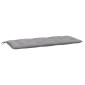 vidaXL Μαξιλάρι Πάγκου Κήπου Γκρι 120x50x7 εκ. Ύφασμα Oxford
