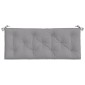 vidaXL Μαξιλάρι Πάγκου Κήπου Γκρι 120x50x7 εκ. Ύφασμα Oxford