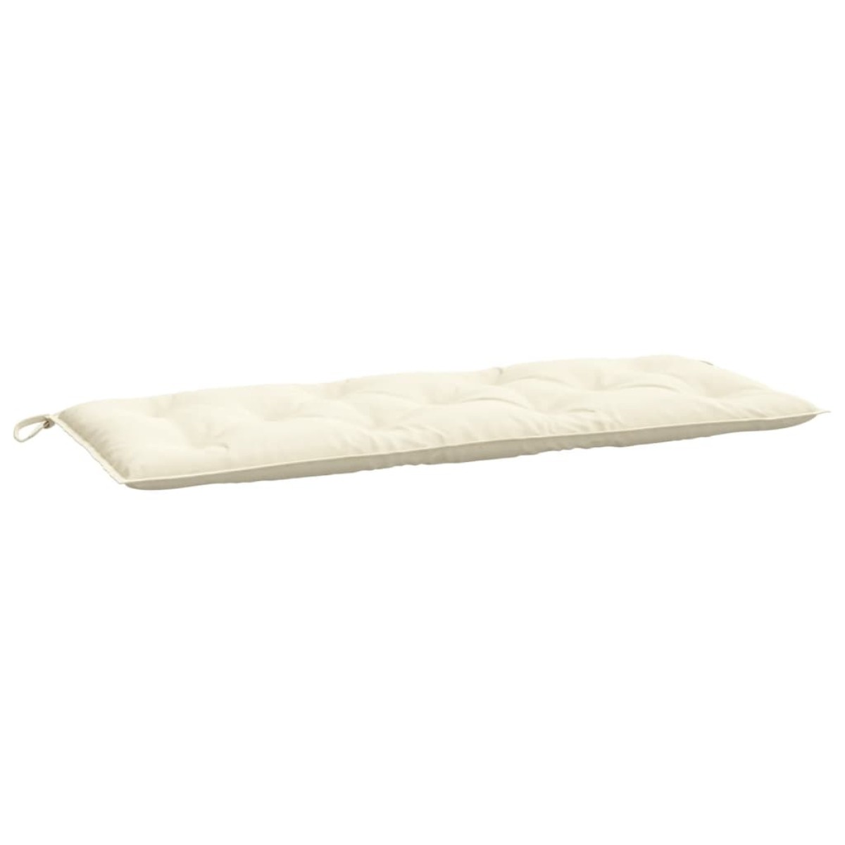 vidaXL Μαξιλάρι Πάγκου Κήπου Κρεμ 120x50x7 εκ. Ύφασμα Oxford