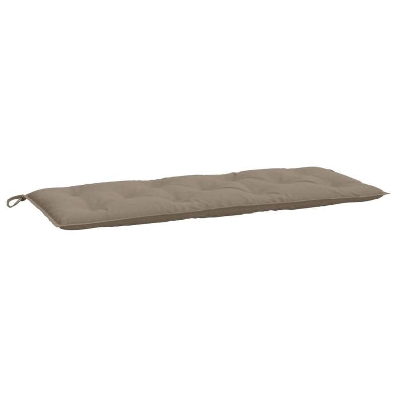 vidaXL Μαξιλάρι Πάγκου Κήπου Taupe 120x50x7 εκ. Ύφασμα Oxford