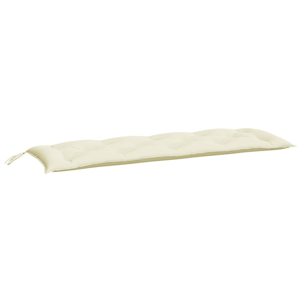 vidaXL Μαξιλάρι Πάγκου Κήπου Κρεμ 150x50x7 εκ. Ύφασμα Oxford