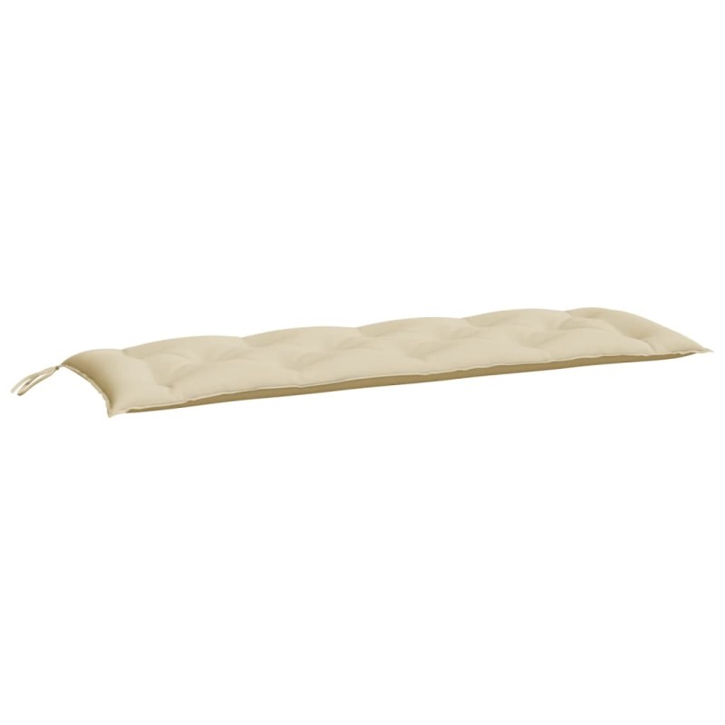 vidaXL Μαξιλάρι Πάγκου Κήπου Μπεζ 150x50x7 εκ. Ύφασμα Oxford