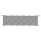 vidaXL Μαξιλάρι Πάγκου Κήπου Γκρι 180x50x7 εκ. Ύφασμα Oxford