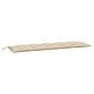 vidaXL Μαξιλάρι Πάγκου Κήπου Μπεζ 180x50x7 εκ. Ύφασμα Oxford