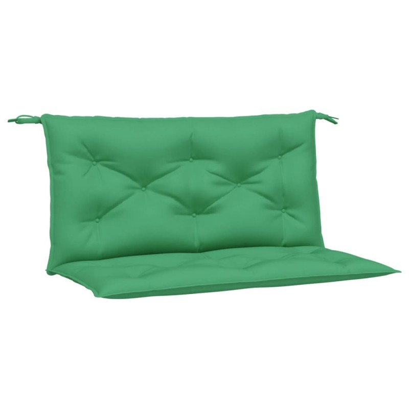 vidaXL Μαξιλάρια Πάγκου Κήπου 2 τεμ. Πράσινο 100x50x7cm Ύφασμα Oxford