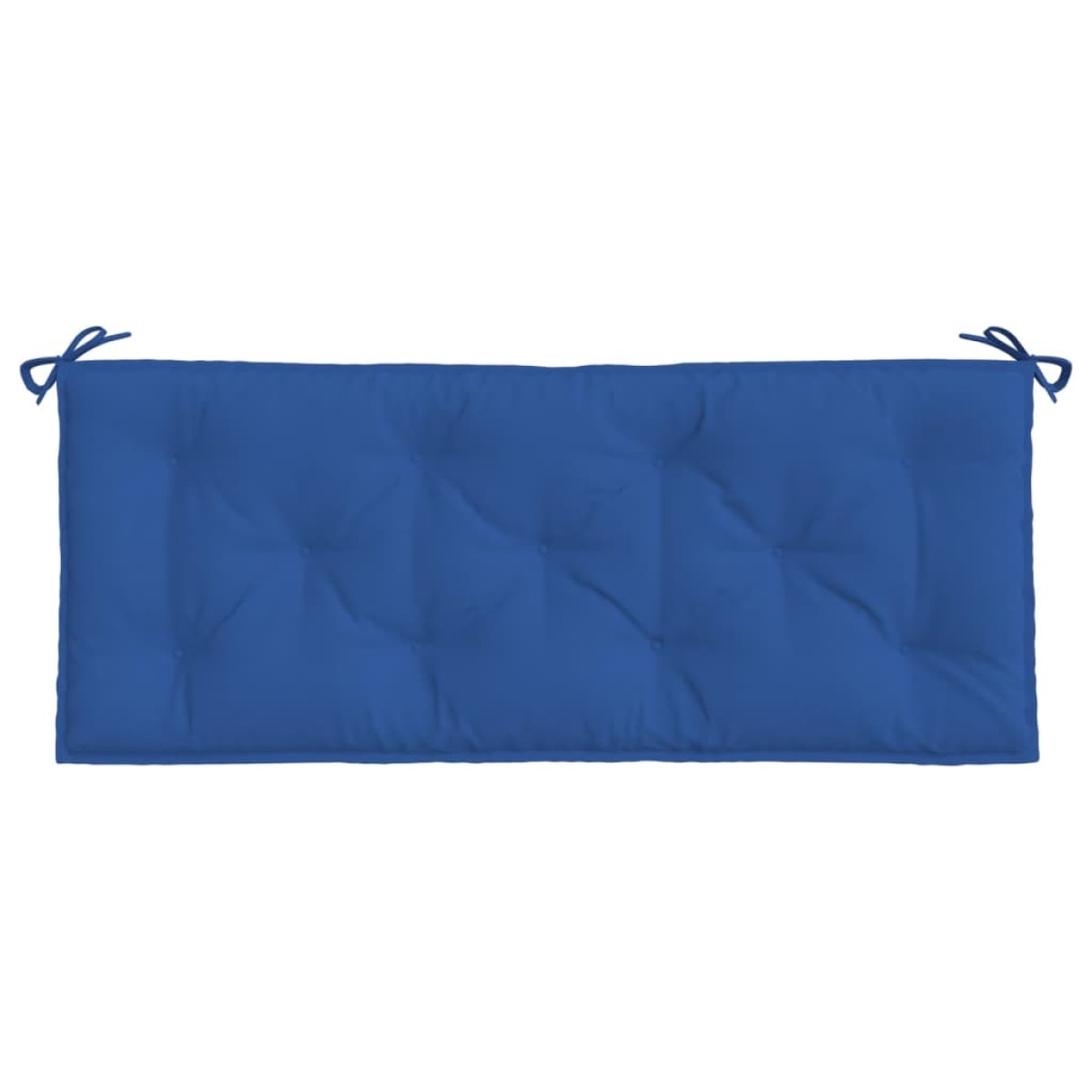 vidaXL Μαξιλάρια Πάγκου Κήπου 2 τεμ. Μπλε 120x50x7cm Ύφασμα Oxford