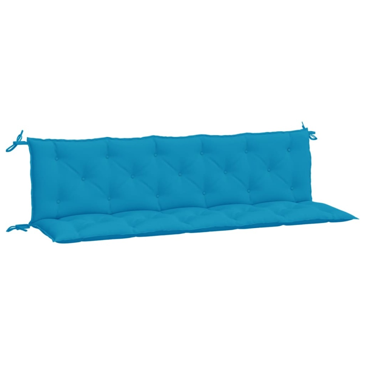 vidaXL Μαξιλάρια Πάγκου Κήπου 2 τεμ. γαλάζιο 180x50x7cm Ύφασμα Oxford