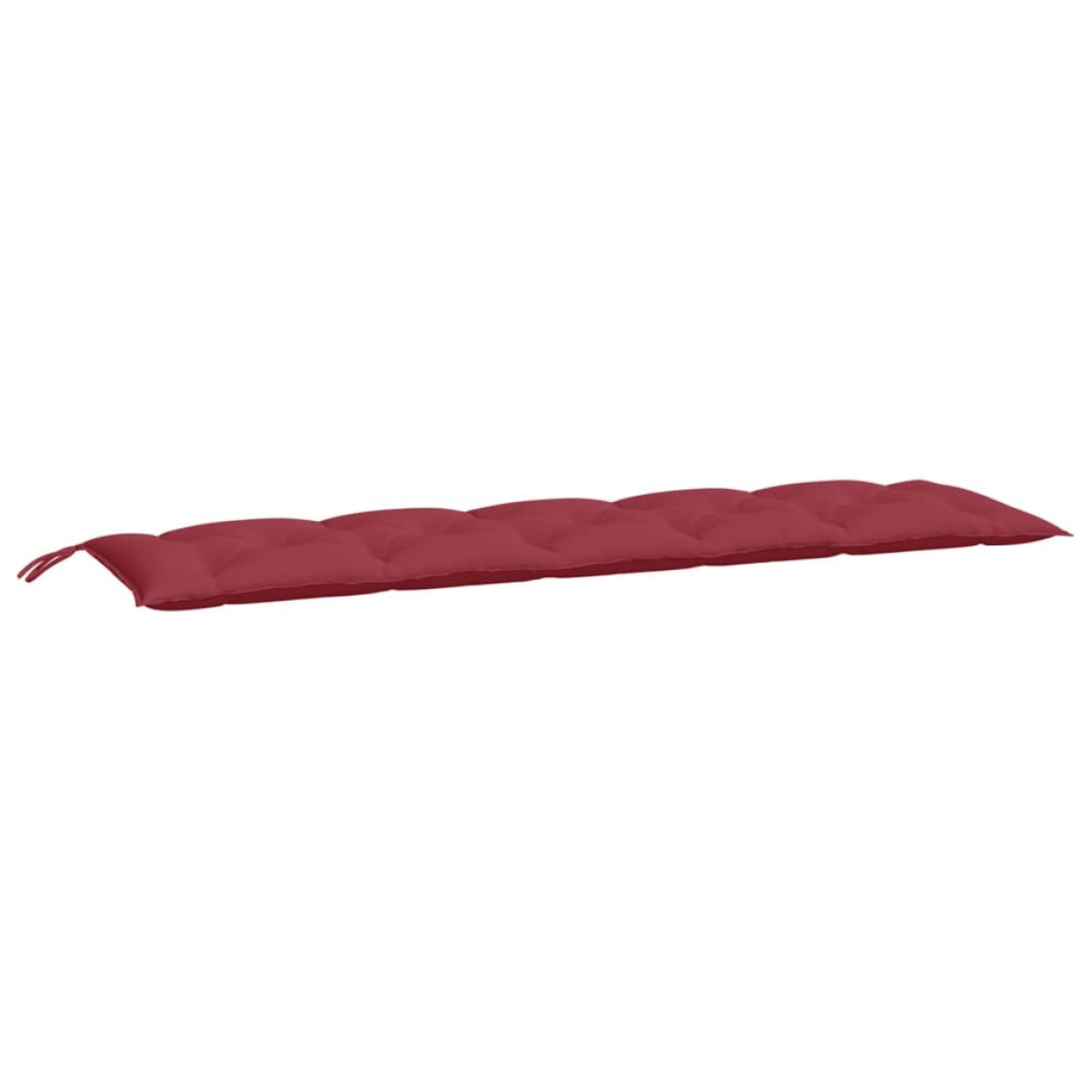 vidaXL Μαξιλάρια Πάγκου Κήπου 2 τεμ. Μπορντό 180x50x7cm Ύφασμα Oxford